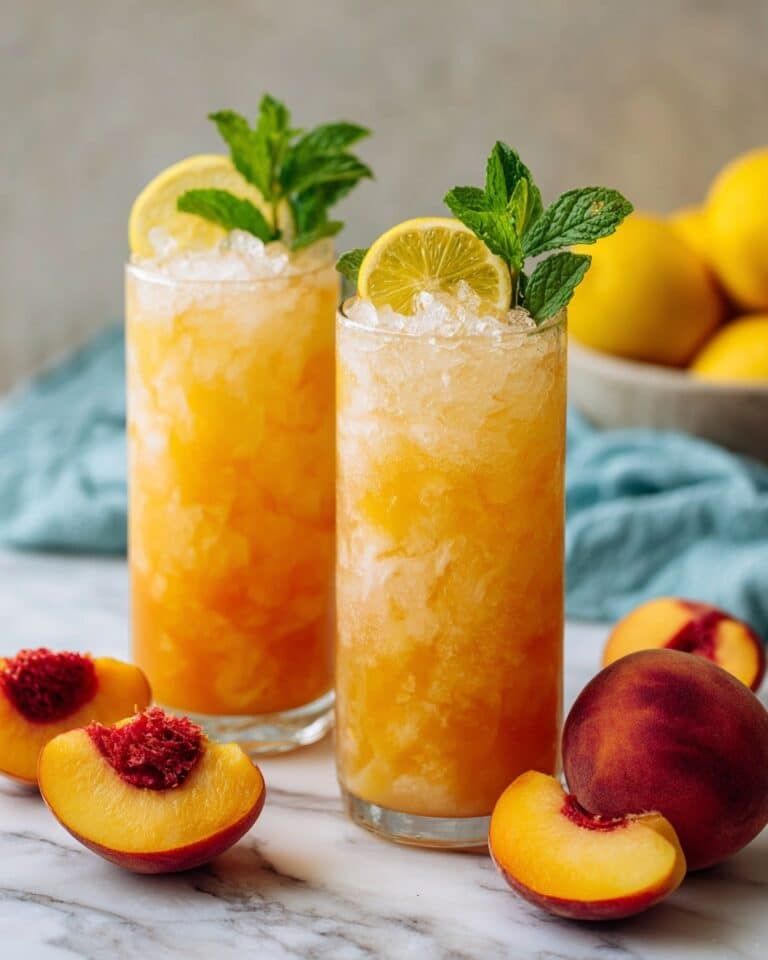 Refreshing Peach Lemonade Recipe